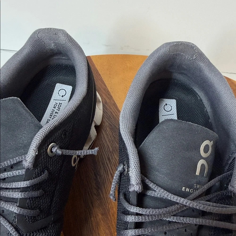 ON RUNNING Cloud 5 Black Men's Running Shoes, size 10.5 fair clean condition - Picture 5 of 14